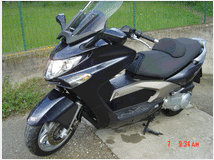Kymco xciting 250 scooter
